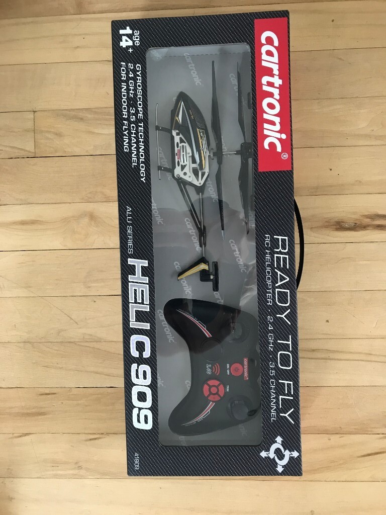 cartronic rc helicopter 2.4 ghz